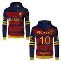 Picasso's Custom Blue Lock FC Barcha Hoodie - BYTOODAY