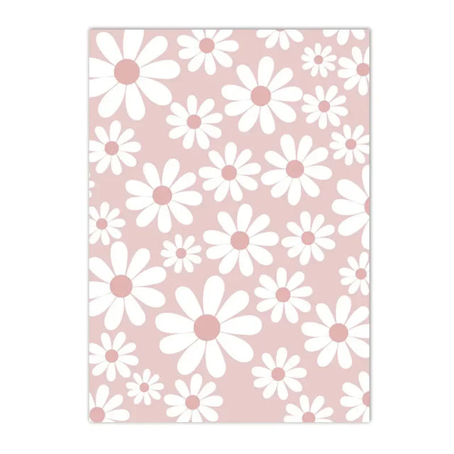 Pink Daisies Cute Wall Decor - Item - BYTOODAY