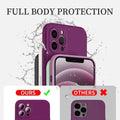 Plain Color Silicone Protective Case for iPhone 13 - Item - BYTOODAY