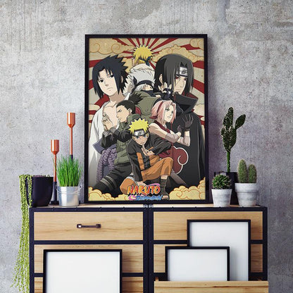 Poster Custom Wall Decoration Shonen Naruto - Item - BYTOODAY