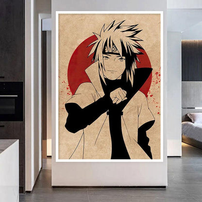 Poster Custom Wall Decoration Shonen Naruto - Item - BYTOODAY
