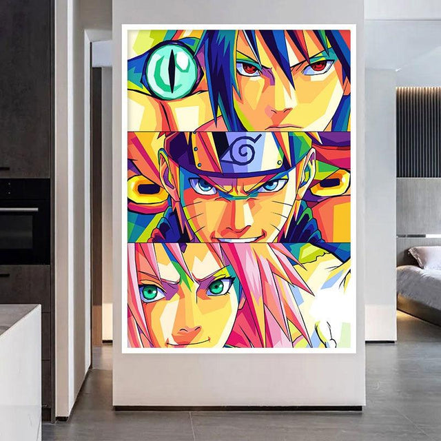Poster Custom Wall Decoration Shonen Naruto - Item - BYTOODAY