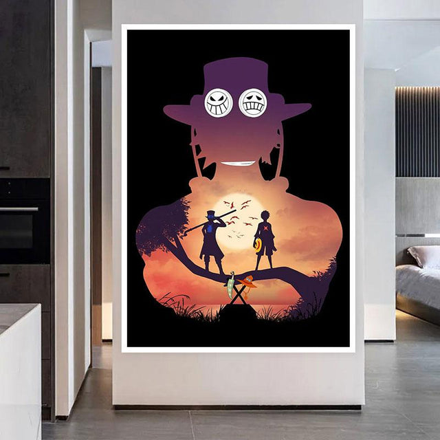 Poster Custom Wall Decoration Shonen One Piece - Item - BYTOODAY