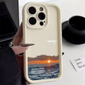 Pretty Phone Case Patterned Ocean Under Sunset - Item - BYTOODAY