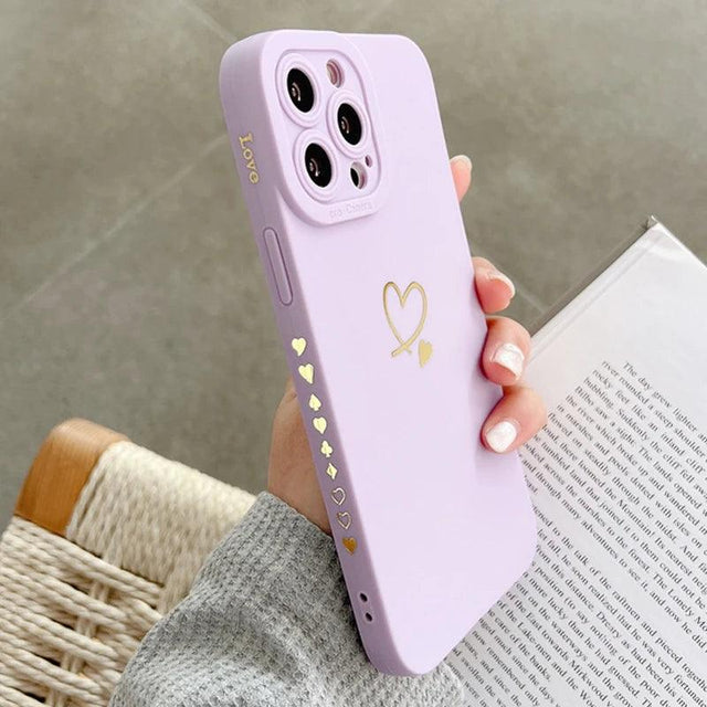 Protective Case for iPhone 7 8 Lovers of Love - Item - BYTOODAY