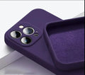 Protective Single-Color Silicone iPhone Case (14-15) - Item - BYTOODAY