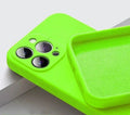 Protective Single-Color Silicone iPhone Case (14-15) - Item - BYTOODAY