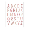 Purple Alphabet Pattern Cute Wall Decor - Item - BYTOODAY