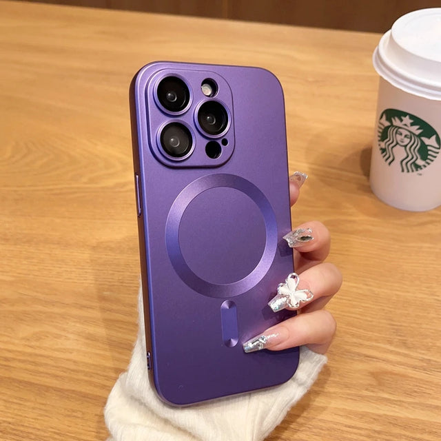 Purple Trendy Protective Soft Phone Case - Item - BYTOODAY