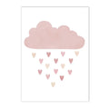 Rain of Love Cute Purple Wall Decor - Item - BYTOODAY