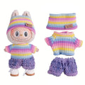 Rainbow Winter Outfit - Labubu Dolls Clothing - Item - BYTOODAY