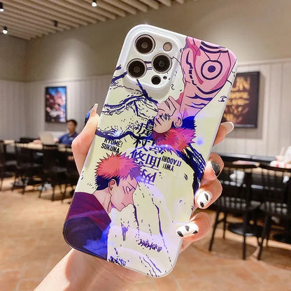 Ryomen Sukuna & Yuji Itadori Custom iPhone Case - Item - BYTOODAY