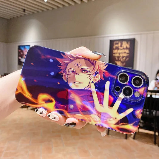 Ryomen Sukuna Jujutsu Kaisen Pattern iPhone Skin - Item - BYTOODAY