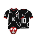 Sae's Black Jersey Cosplay Anime Blue Lock U20 Japan Team - BYTOODAY