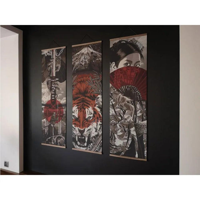 Samouraï Armor Traditional Japanese Wall Decor - Item - BYTOODAY