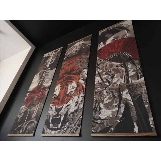 Samouraï Armor Traditional Japanese Wall Decor - Item - BYTOODAY