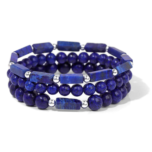 Sapphire Blue Elegant Charm Bracelet - Item - BYTOODAY