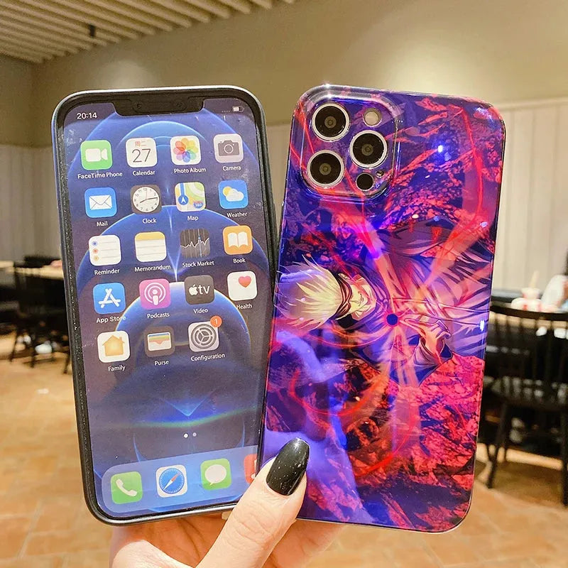 Satoru Gojo Patterned iPhone Cover - Item - BYTOODAY