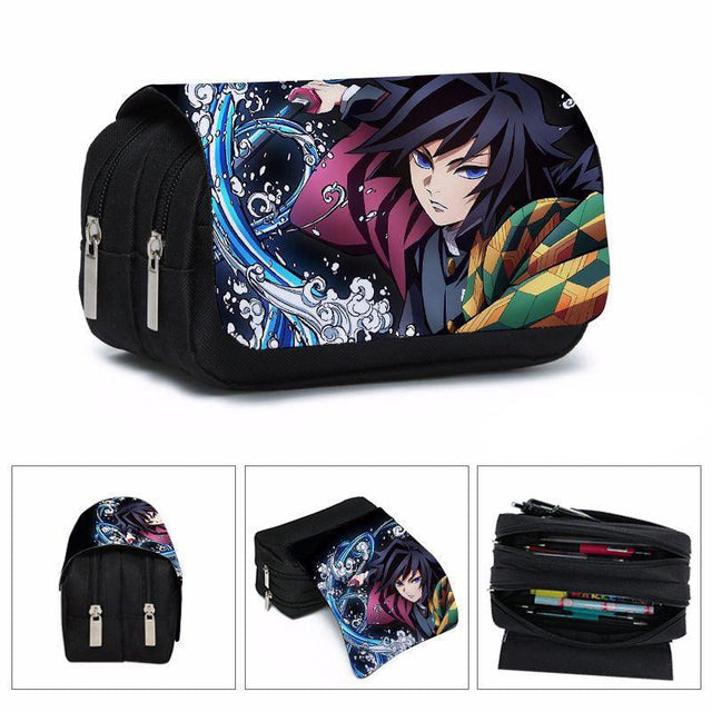 School Accessory Custom Pencil Case Demon Slayer - Item - BYTOODAY