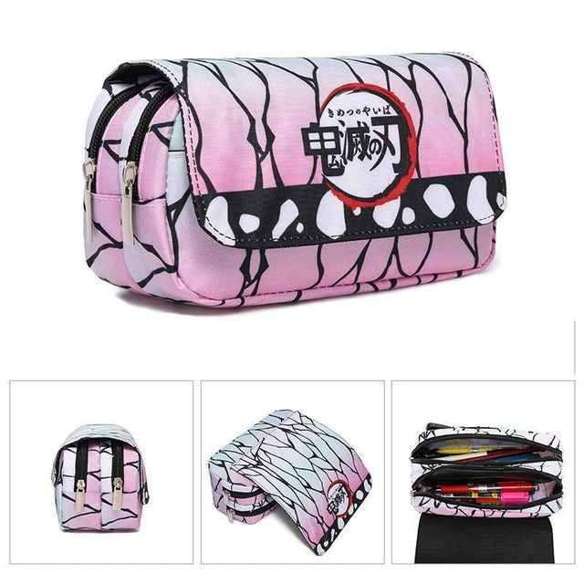 School Accessory Custom Pencil Case Demon Slayer - Item - BYTOODAY