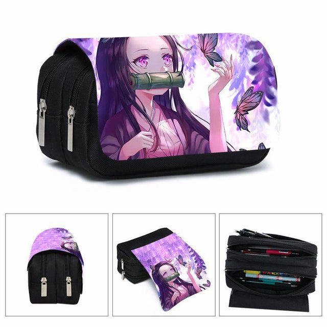 School Accessory Custom Pencil Case Demon Slayer - Item - BYTOODAY