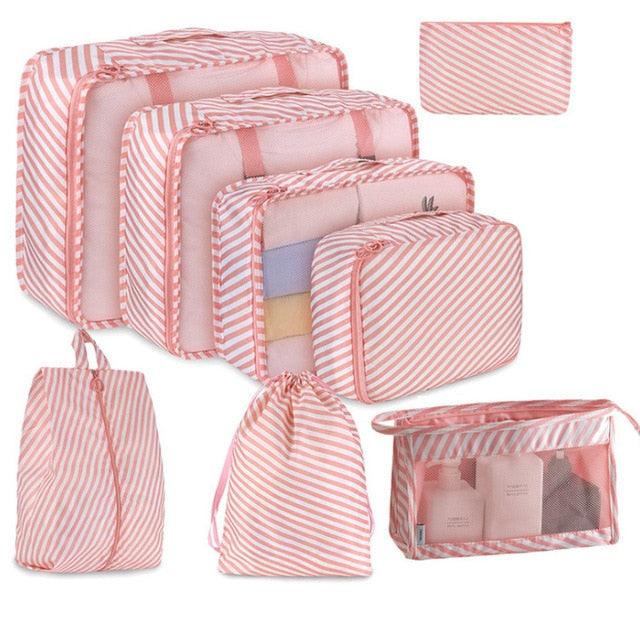 Set of 8 Storage Bags and Luggage - Item - BYTOODAY