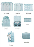 Set of 8 Storage Bags and Luggage - Item - BYTOODAY