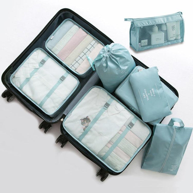 Set of 8 Storage Bags and Luggage - Item - BYTOODAY