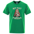 Sloth "Not Fast Not Furious" Casual T-Shirt - Item - BYTOODAY