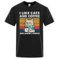 Social Cat Unisex Casual T-shirt - Item - BYTOODAY