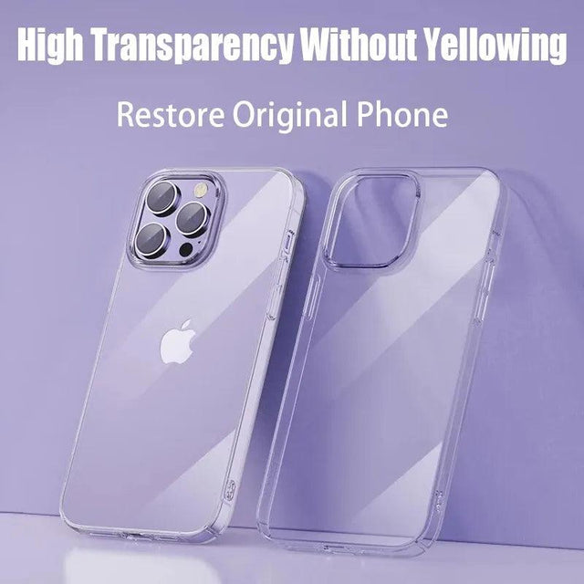 Soft Transparent Protective iPhone Case - Item - BYTOODAY