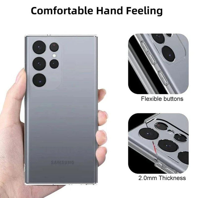 Soft Transparent Protective Samsung Phone Case - Item - BYTOODAY