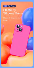 Solid Color Silicone Protective Case for iPhone (11-12) - Item - BYTOODAY