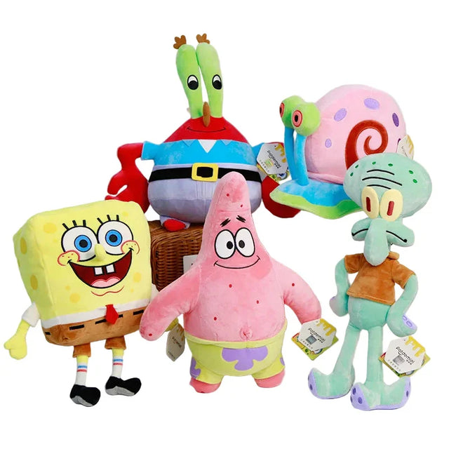 Spongebob's Characters Cute Soft Plushies - Item - BYTOODAY