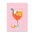 Spritz Drink Pattern Decor Wall Poster - Item - BYTOODAY