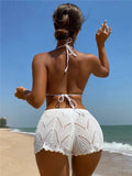 Summer Casual Knitted Beach Designed Shorts - Item - BYTOODAY