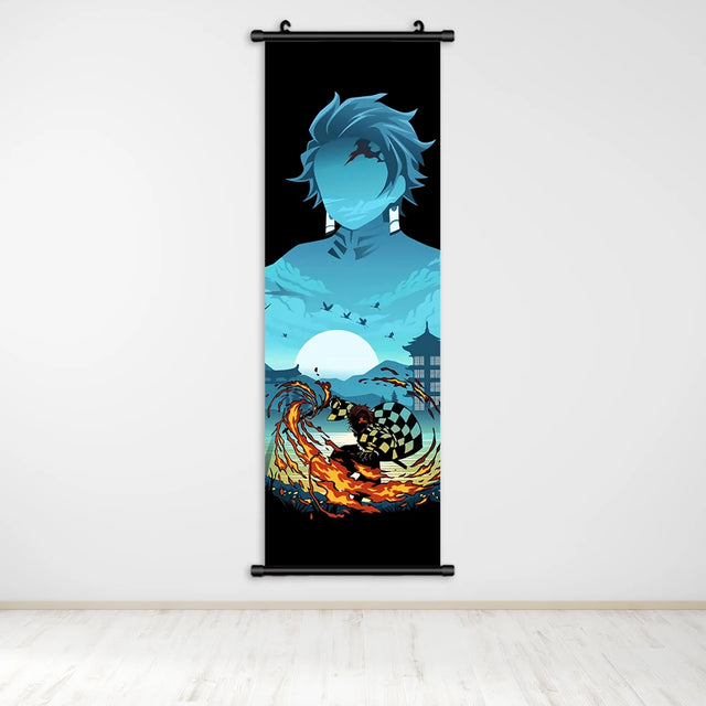 Tanjiro Kamado Demon Slayer Custom Wall Decor - Item - BYTOODAY