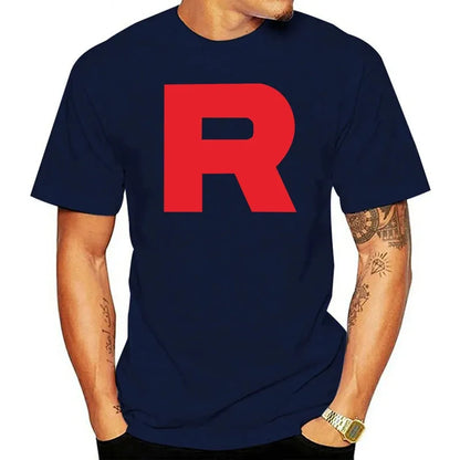 Team Rocket R Custom Printed T-shirt - Item - BYTOODAY