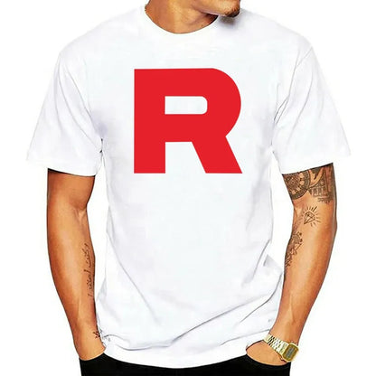 Team Rocket R Custom Printed T-shirt - Item - BYTOODAY