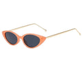 Thin Colorful Cat Eye Shaped Sunglasses - Item - BYTOODAY