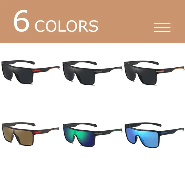 Trendy Polarized Lenses Oversized Sunglasses - Item - BYTOODAY