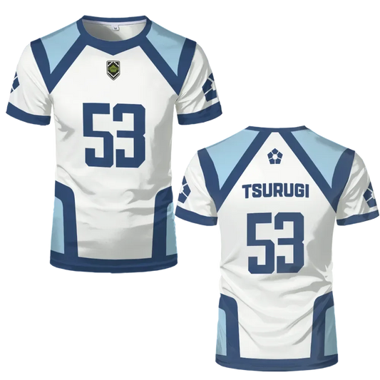 Tsurugi's Custom Jersey Blue Lock Team C - BYTOODAY