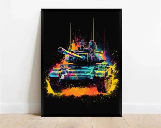 Wargaming Themed Decorative Wall Poster - Item - BYTOODAY