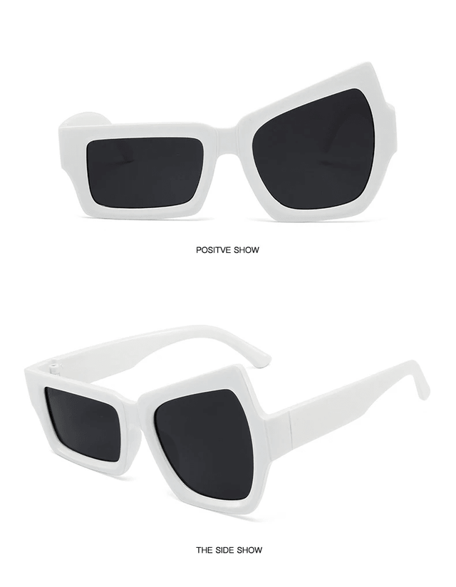 Weird Shaped Lenses Fashion Sunglasses - Item - BYTOODAY