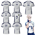 White Custom Anime Blue Lock Jersey - Item - BYTOODAY