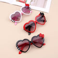 White Cute Heart Shape Sunglasses - Item - BYTOODAY