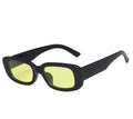 Yellow Rectangular Vintage Sunglasses - Item - BYTOODAY