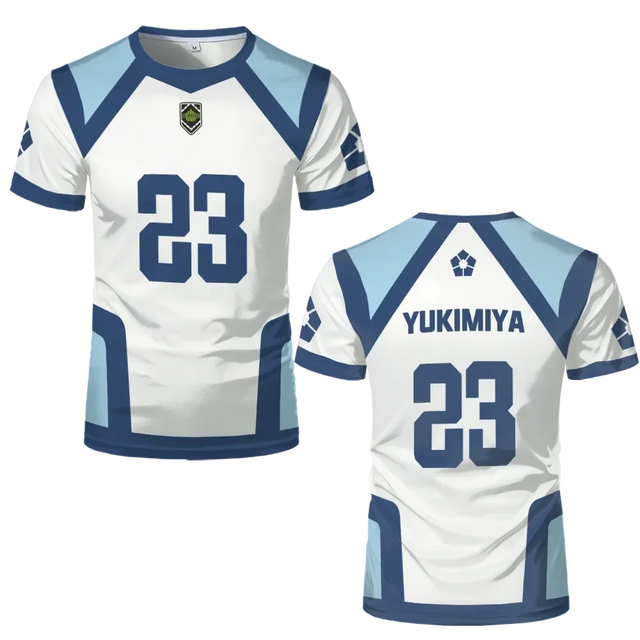 Yukimiya's Custom Jersey Blue Lock Team C - BYTOODAY