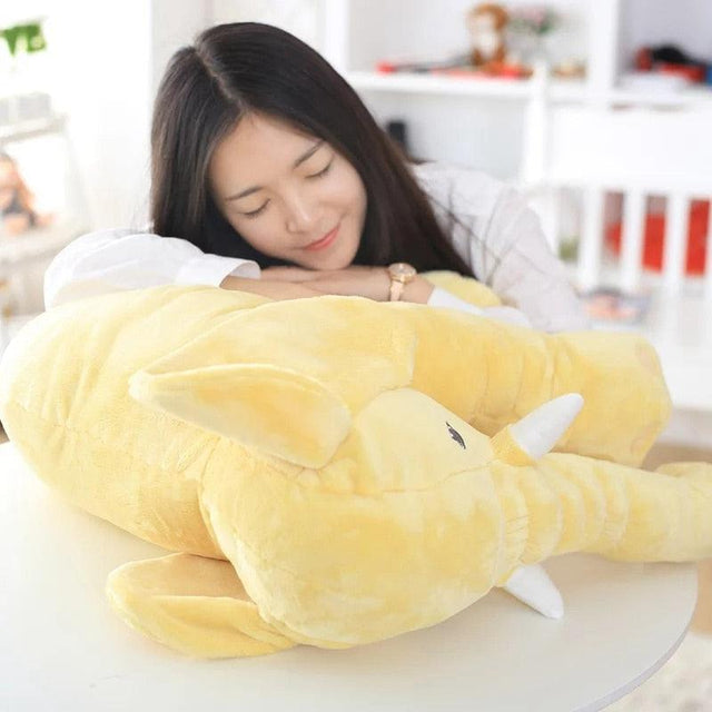 Big Cute Soft Elephant Plush & Pillow - Item - BYTOODAY