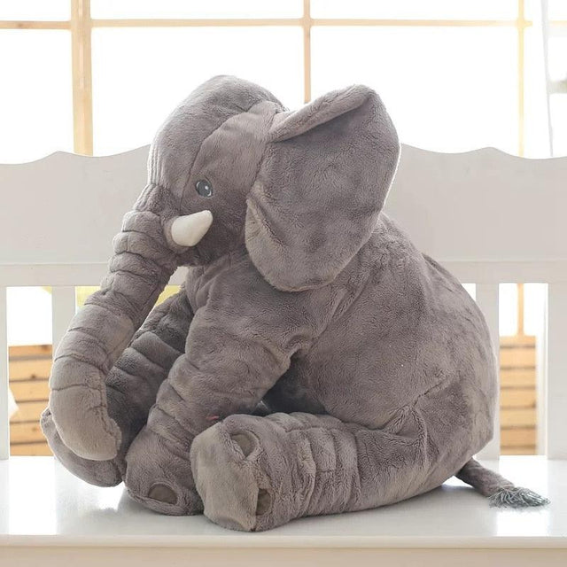 Big Cute Soft Elephant Plush & Pillow - Item - BYTOODAY